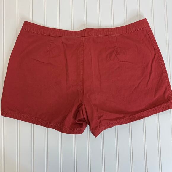 Old Navy Red Flat Front Sz 16 Cargo Shorts - Picture 4 of 4